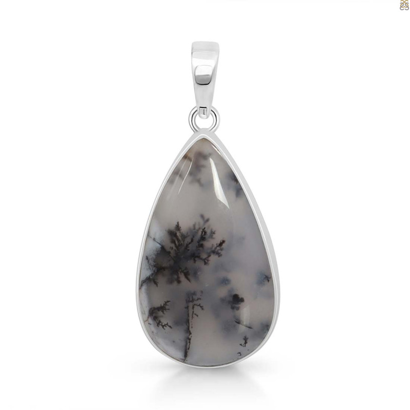 Dendritic Agate Pendant-SP DDA-1-133