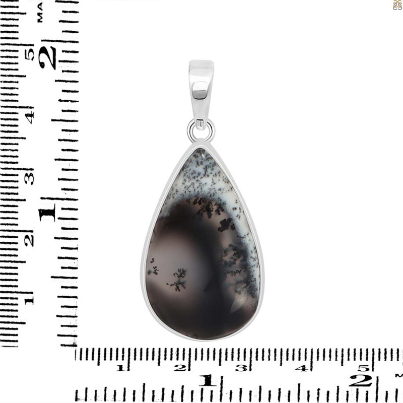 Dendritic Agate Pendant-SP DDA-1-134