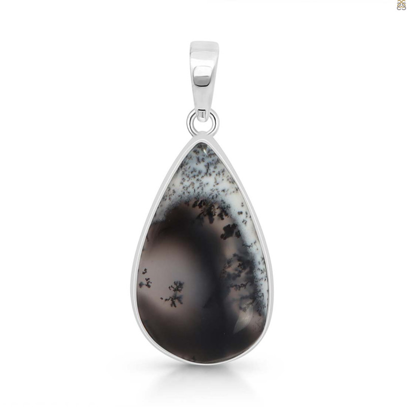 Dendritic Agate Pendant-SP DDA-1-134