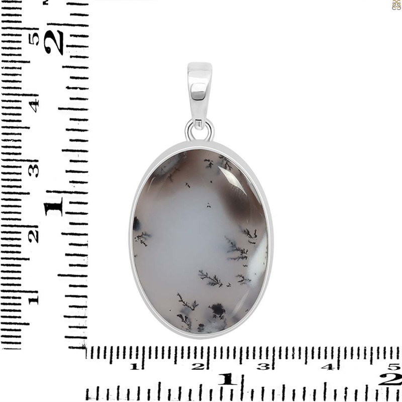 Dendritic Agate Pendant-SP DDA-1-135