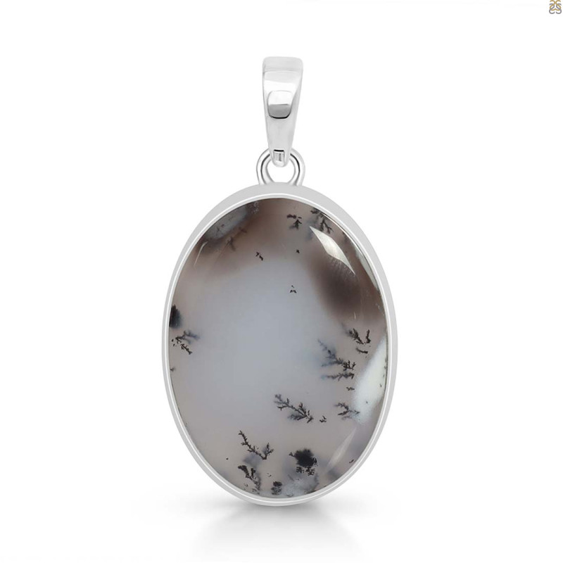 Dendritic Agate Pendant-SP DDA-1-135