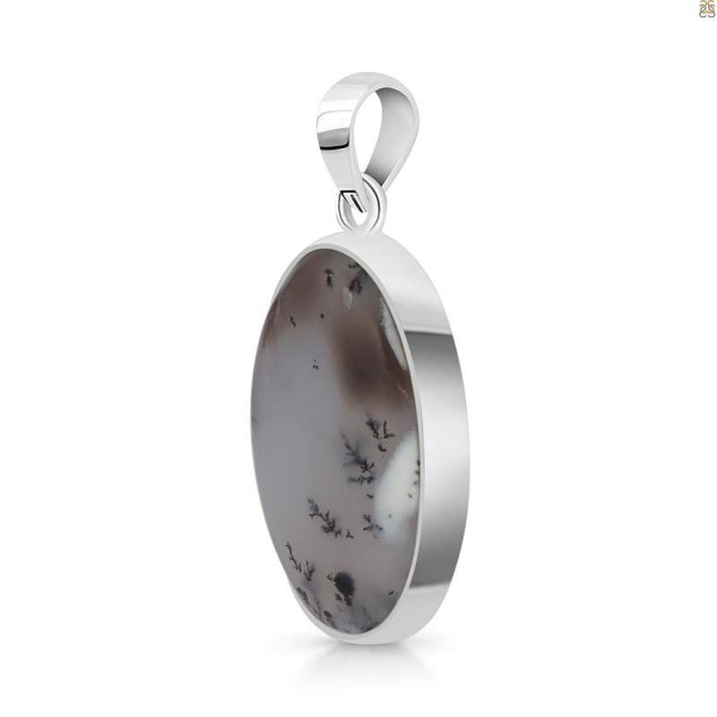 Dendritic Agate Pendant-SP