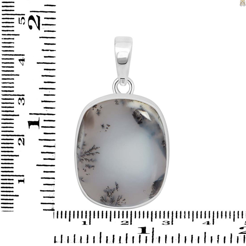 Dendritic Agate Pendant-SP DDA-1-14