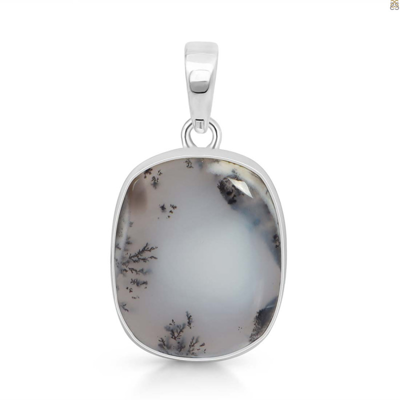 Dendritic Agate Pendant-SP DDA-1-14