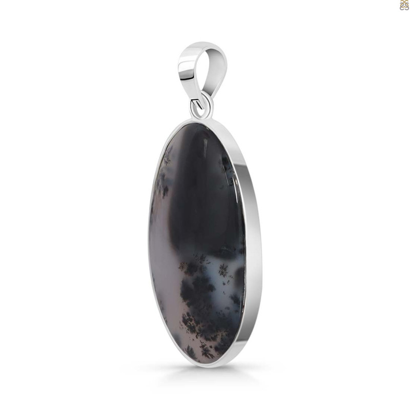Dendritic Agate Pendant-SP