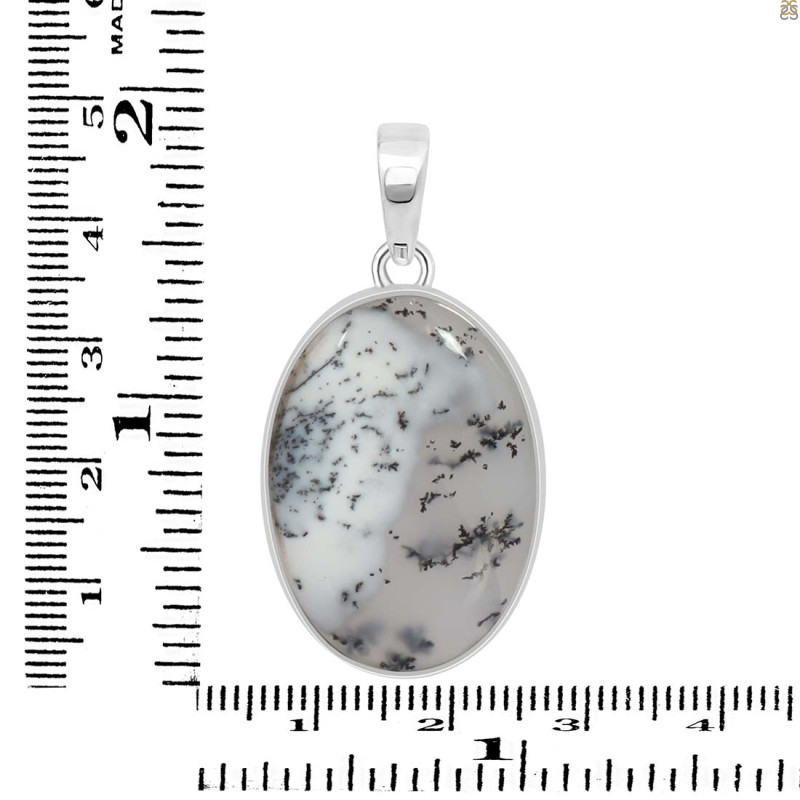 Dendritic Agate Pendant-SP DDA-1-207
