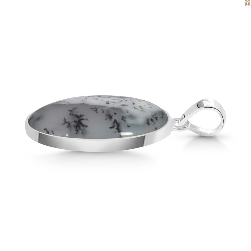 Dendritic Agate Pendant-SP DDA-1-207