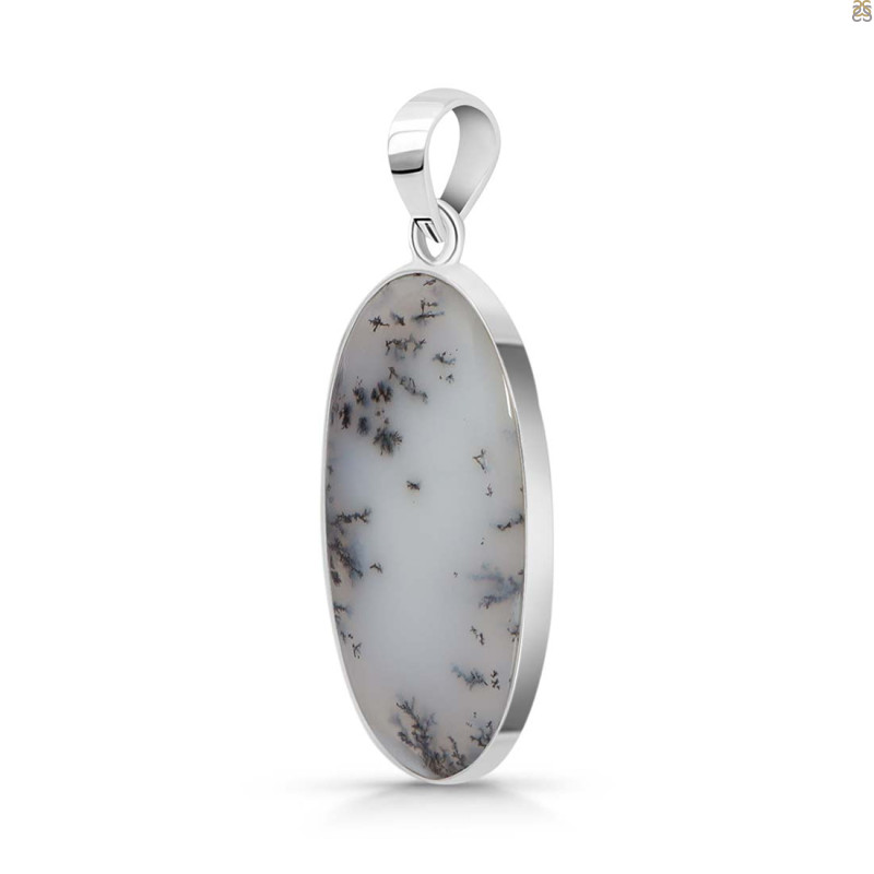 Dendritic Agate Pendant-SP