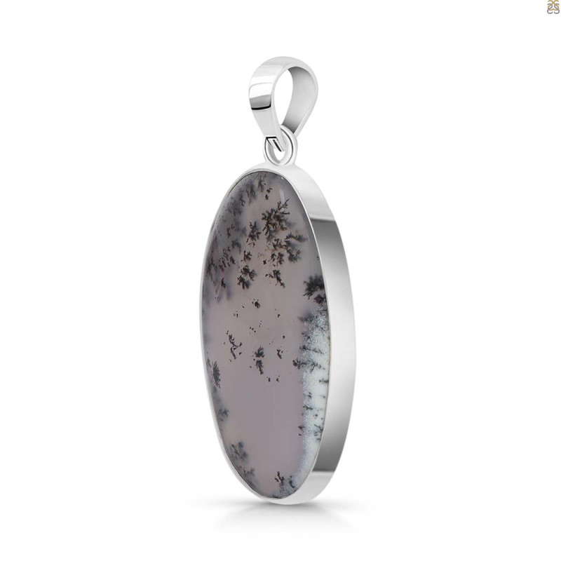 Dendritic Agate Pendant-SP