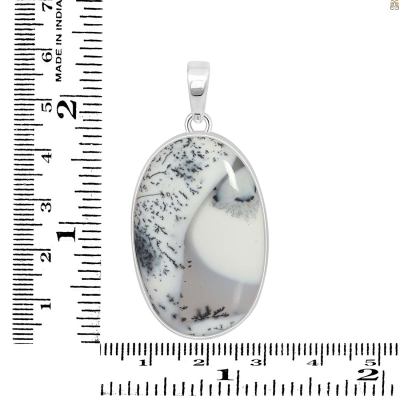 Dendritic Agate Pendant-SP DDA-1-225