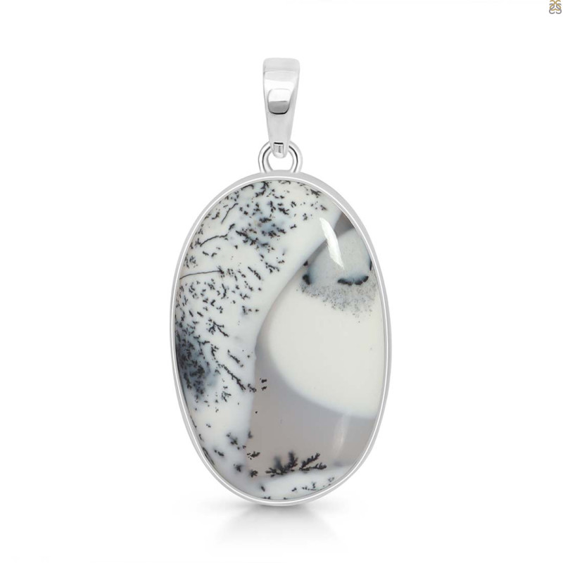 Dendritic Agate Pendant-SP DDA-1-225