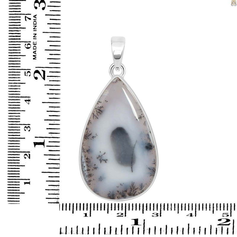 Dendritic Agate Pendant-SP DDA-1-33
