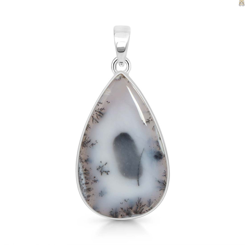 Dendritic Agate Pendant-SP DDA-1-33