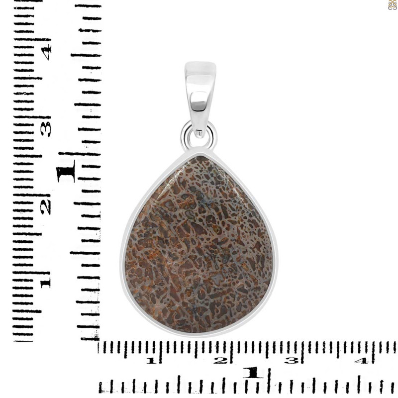 Dinosaur Bone Pendant-SP DSB-1-36