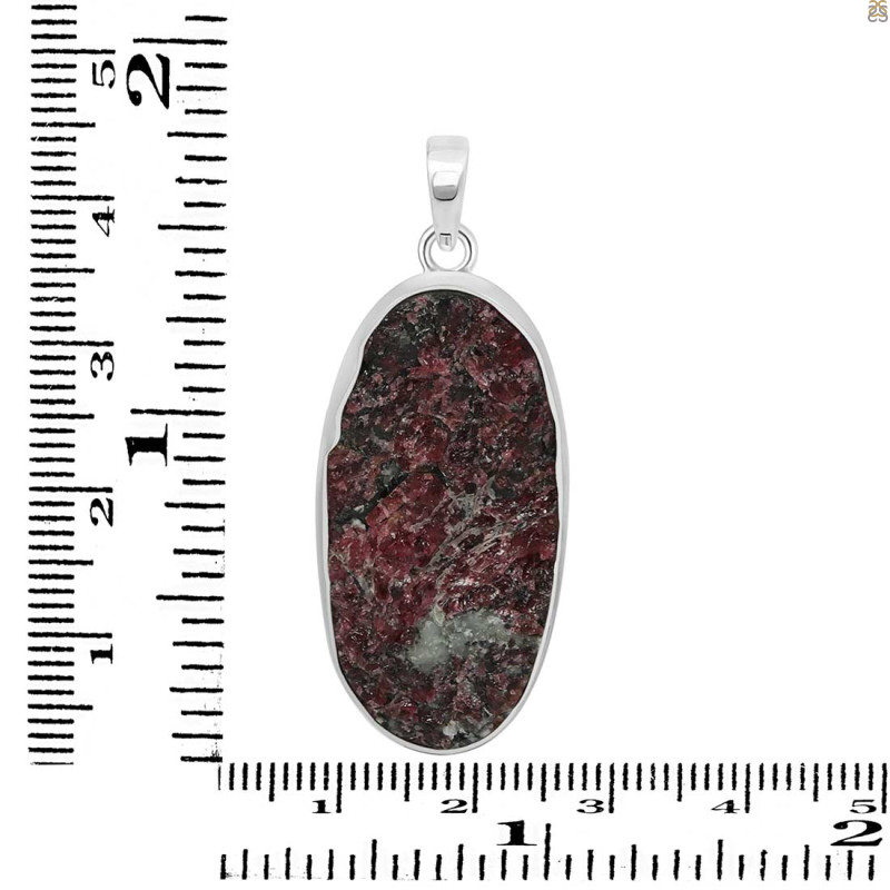 Eudialyte Druzy Pendant-SP EUD-1-135
