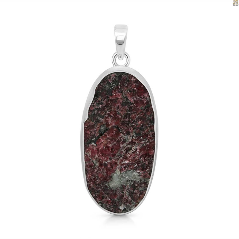 Eudialyte Druzy Pendant-SP EUD-1-135