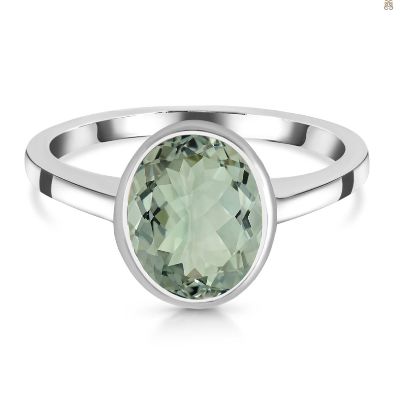 Green Amethyst Ring GRA-RDR-1623.