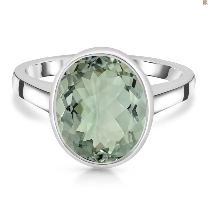Green Amethyst Ring GRA-RDR-1806.