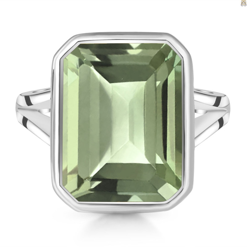 Green Amethyst Ring GRA-RDR-1847.