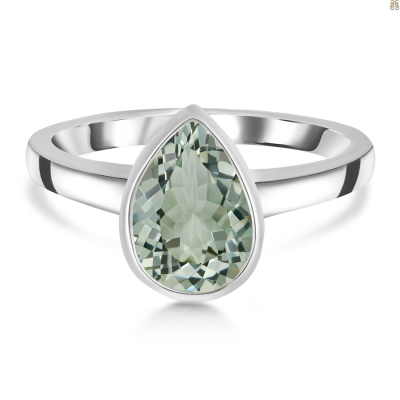 Green Amethyst Ring GRA-RDR-2763.