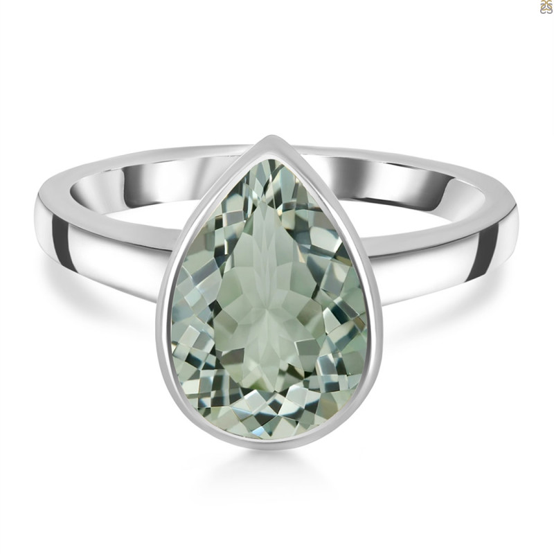 Green Amethyst Ring GRA-RDR-2764.