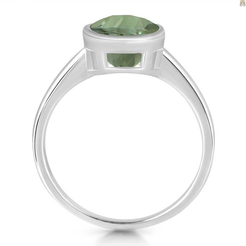 Green Amethyst Ring GRA-RDR-2764.