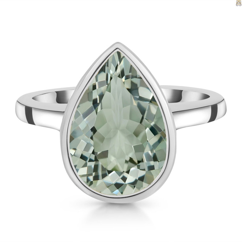 Green Amethyst Ring GRA-RDR-2853.