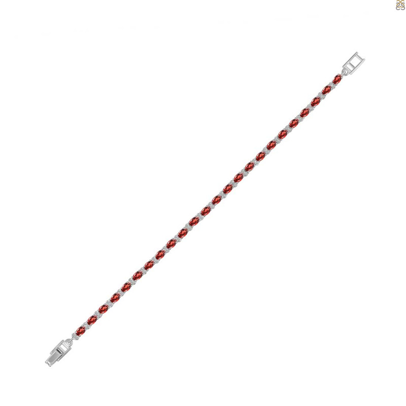 Garnet Bracelet GAR-RDB-110.