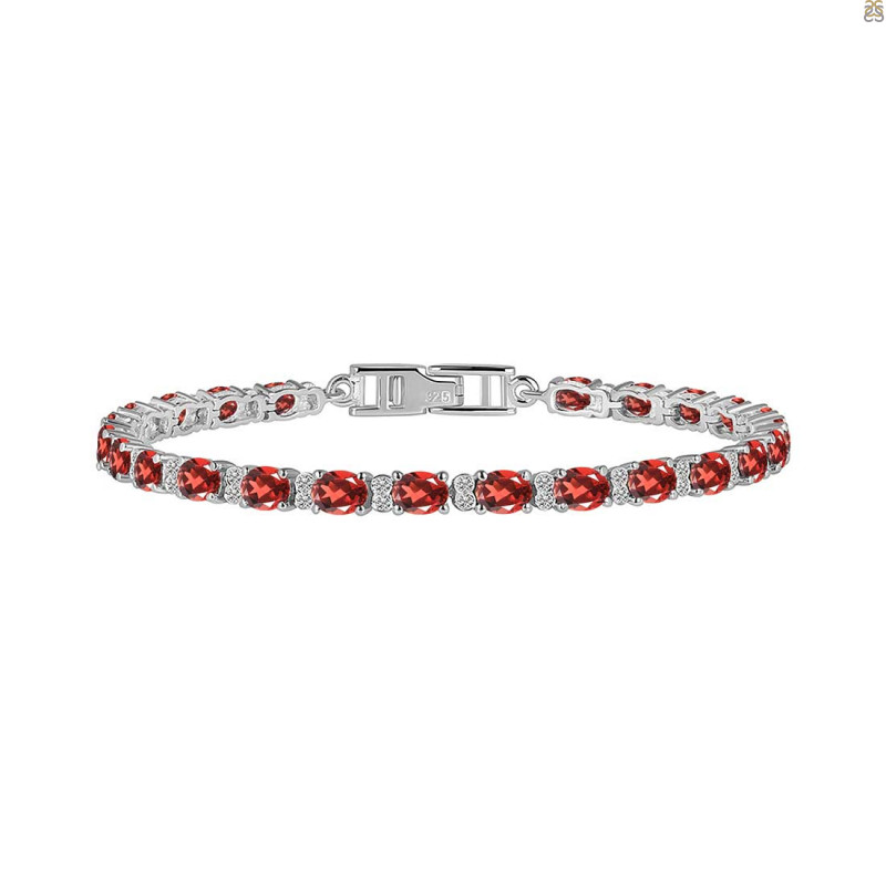 Garnet Bracelet GAR-RDB-112.