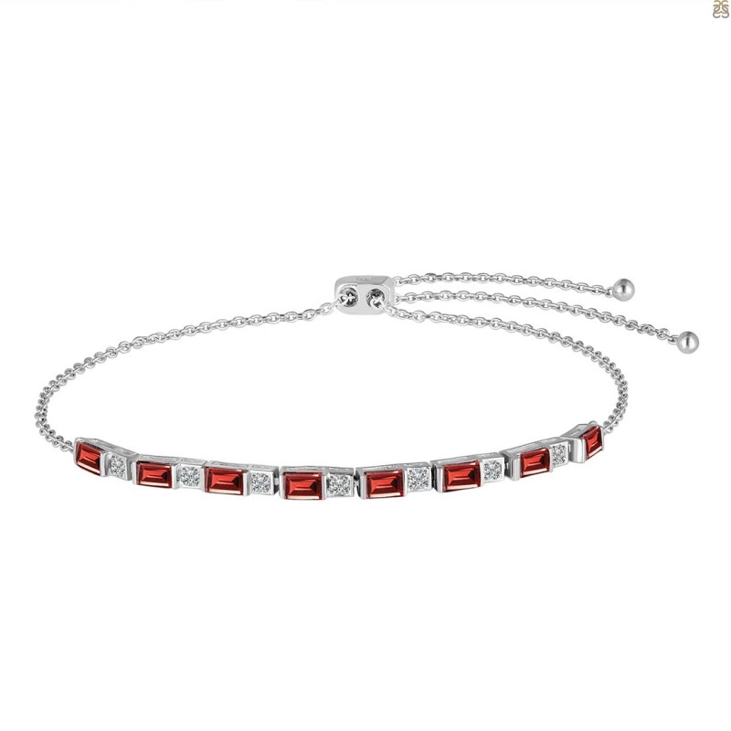 Garnet Bracelet GAR-RDB-130.