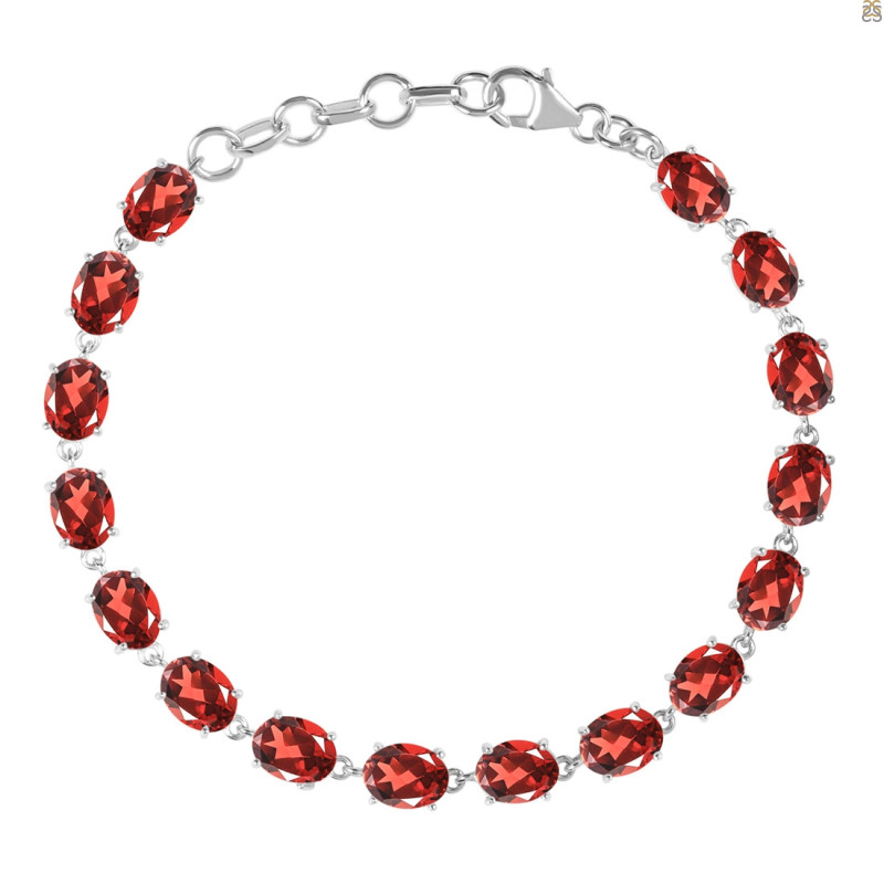 Garnet Bracelet GAR-RDB-72-CUT.