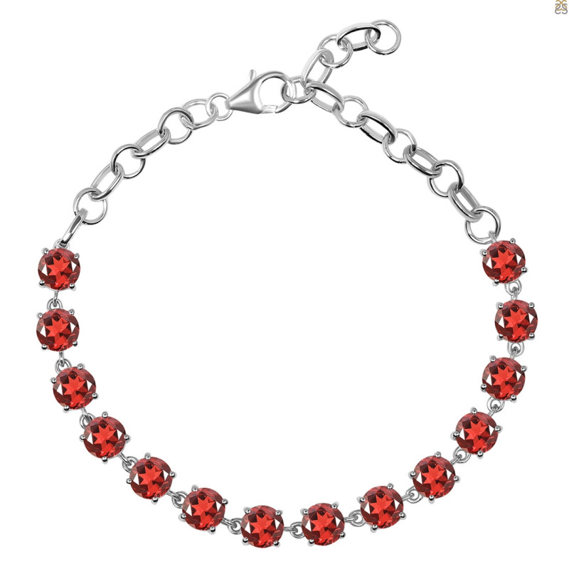 Garnet Bracelet GAR-RDB-73-CUT.