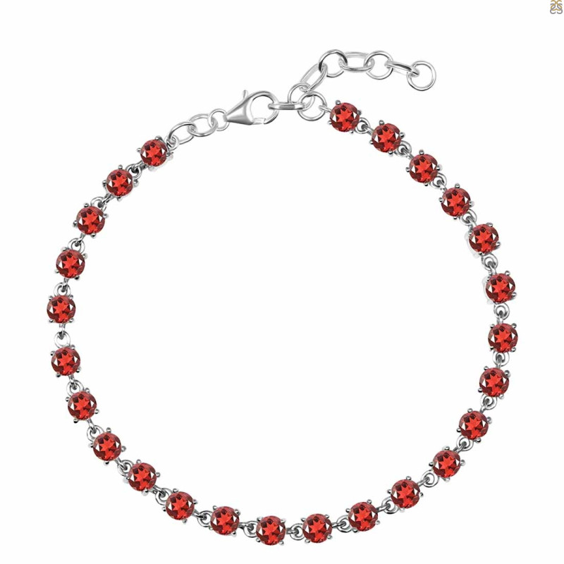 Garnet Bracelet GAR-RDB-75-CUT.