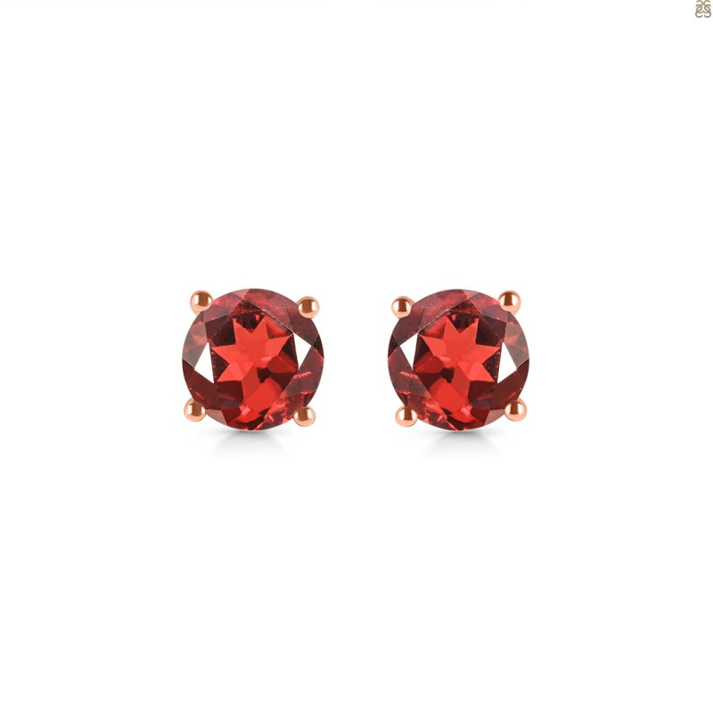 Garnet Stud Earring GAR-RDE-1349.