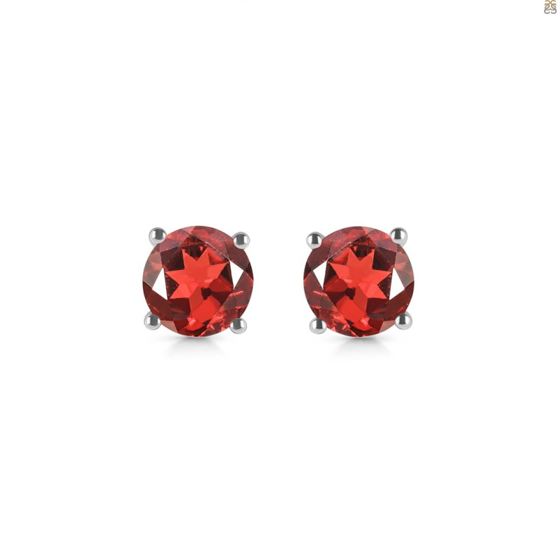 Garnet Stud Earring GAR-RDE-1349.
