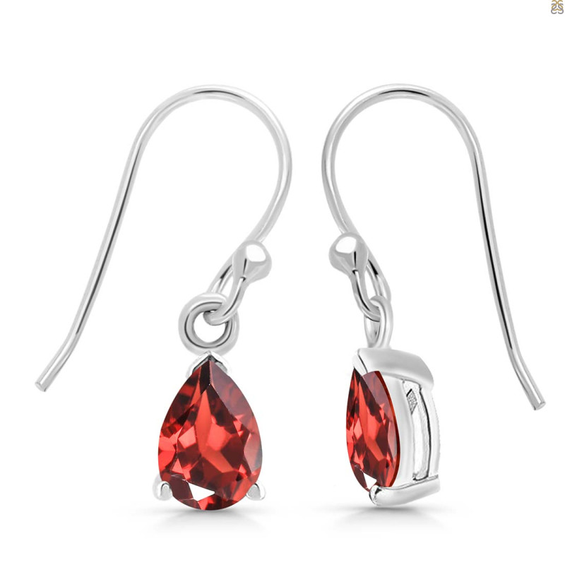 Garnet Earring