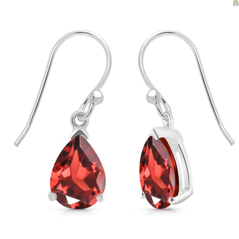 Garnet Earring