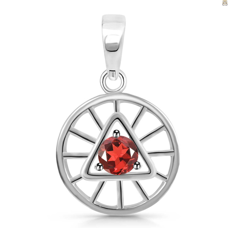 Garnet Illuminati Pendant GAR-RDEP-881.