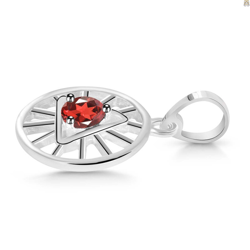 Garnet Illuminati Pendant GAR-RDEP-881.