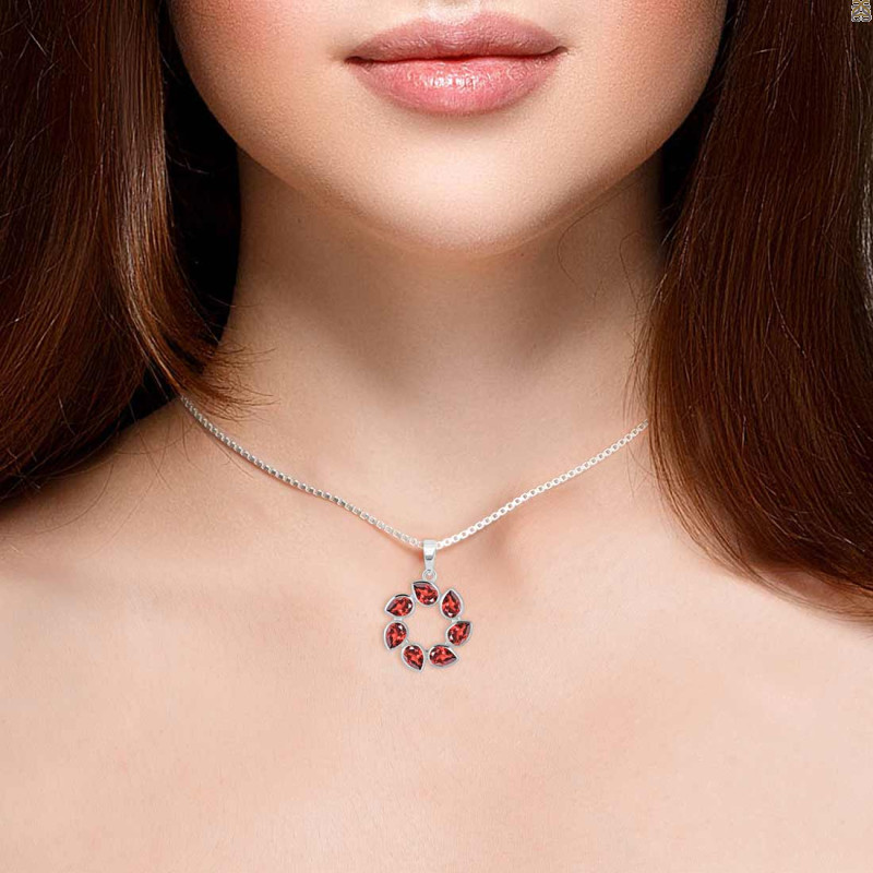 Garnet Pendant GAR-RDP-25.