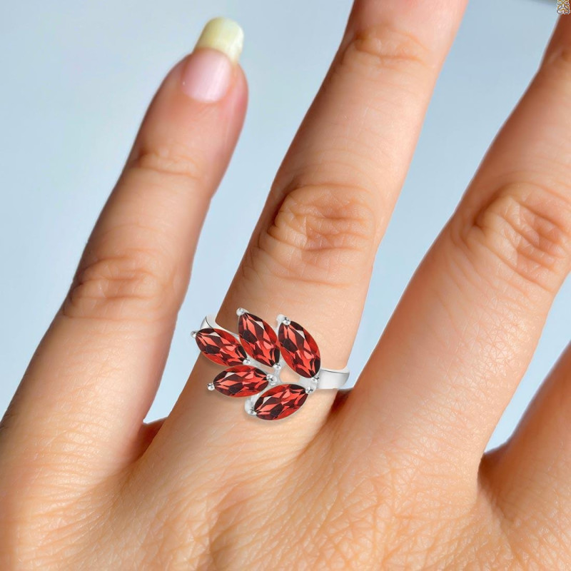 Garnet Ring GAR-RDR-8.