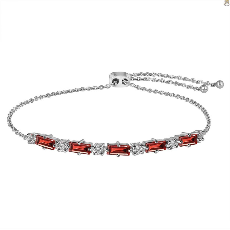 Garnet Bracelet GAR-RDB-135.