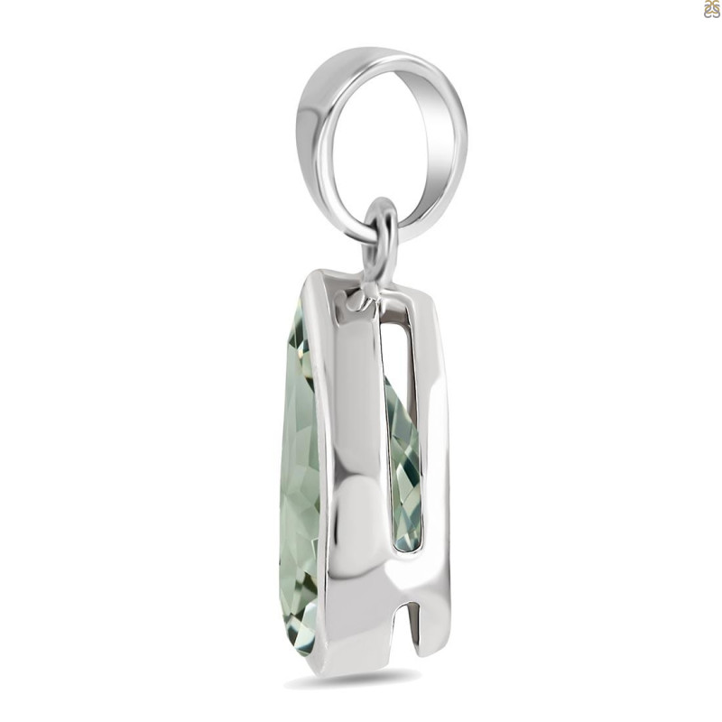 Green Amethyst Pendant