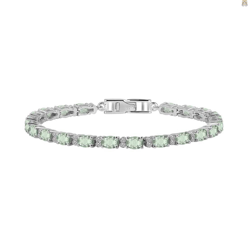 Green Amethyst Bracelet GRA-RDB-109.