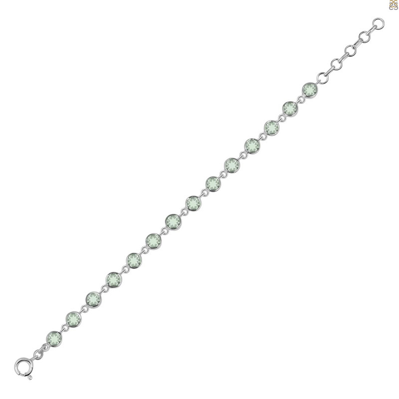 Green Amethyst Bracelet