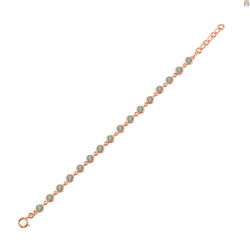 Green Amethyst Bracelet GRA-RDB-118-CUT.