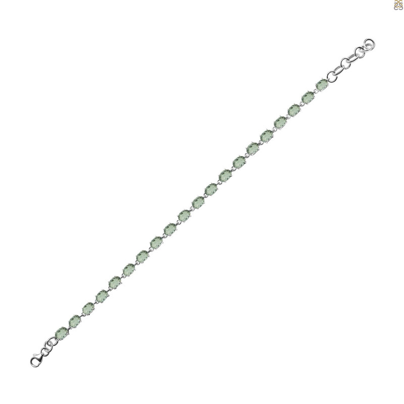 Green Amethyst Bracelet