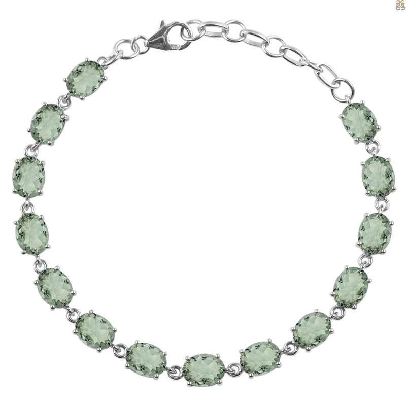 Green Amethyst Bracelet GRA-RDB-82.