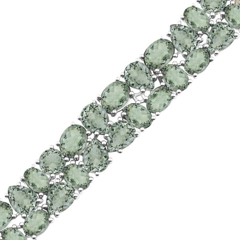 Green Amethyst Bracelet GRA-RDB-93.
