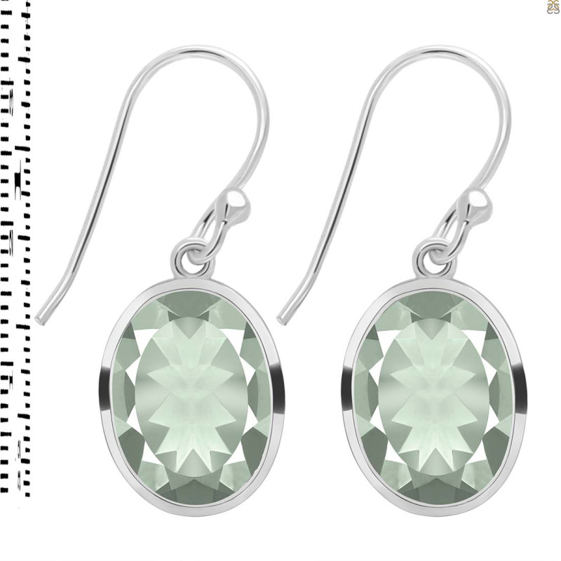 Green Amethyst Earring GRA-RDE-1246.